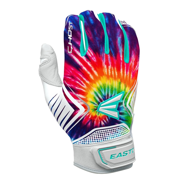 Picture of Easton Ghost Fastpitch Batting Gloves Tie Dye L
