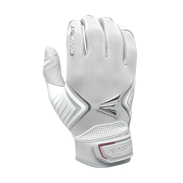Picture of Easton Ghost Fastpitch Batting Gloves-White-Xl 8069170 628412291559
