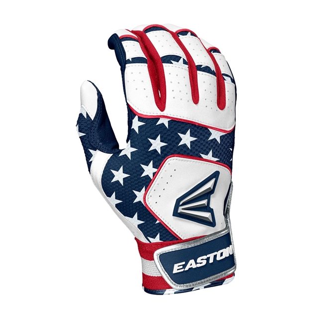 Picture of Easton Walk-Off NX Baseball Batting Gloves-Adult-L-Usa