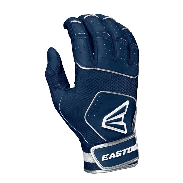 Picture of Easton Walk-Off NX Baseball Batting Gloves-Youth-L-Navy