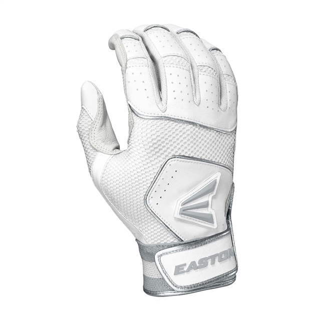 Picture of Easton Walk-Off NX Baseball Batting Gloves-Youth-L-White 8074733 628412372814