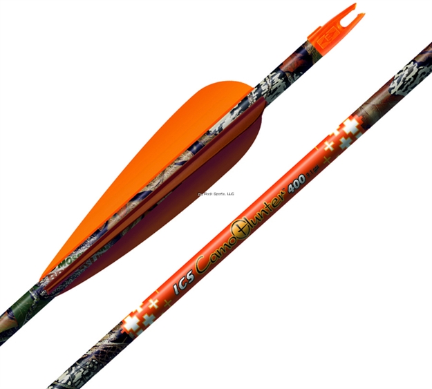 Picture of Easton Xx75 Camo Hunter Arrows 2314 4" Vanes W/Super Nocks/Inserts