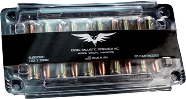 Picture of Ebr Ammo 7.62X39mm Jackhammer 220Gr. Subsonic 20-Pack