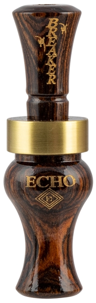 Picture of  Echo Calls 78913 Breaker  Single Reed Mallard Hen Sounds Attracts Ducks Brown Bocote Timber 643680789133