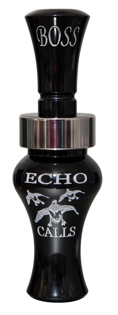 Picture of  Echo Calls 80002 Boss  Open Call Single Reed Mallard Sounds Attracts Ducks Black Acrylic