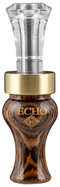 Picture of  Echo Calls 90016 Timber  Double Reed Mallard Sounds Attracts Ducks Brown Bocote Timber