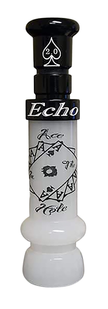 Picture of  Echo Calls 90023 Ace IN The Hole  Open Call Single Reed Mallard Sounds Attracts Ducks Black/Pearl Acrylic 643680900231