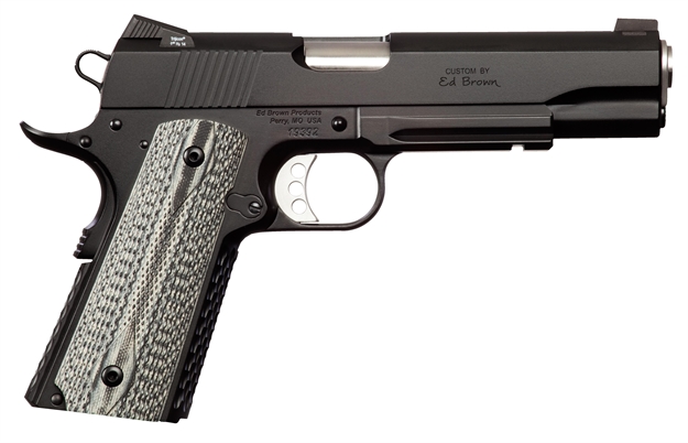 Picture of ED Brown Aessg4lr Alpha Elite G4 LR Sao 45Acp 5" 7+1 Blk Poly Grip Blk