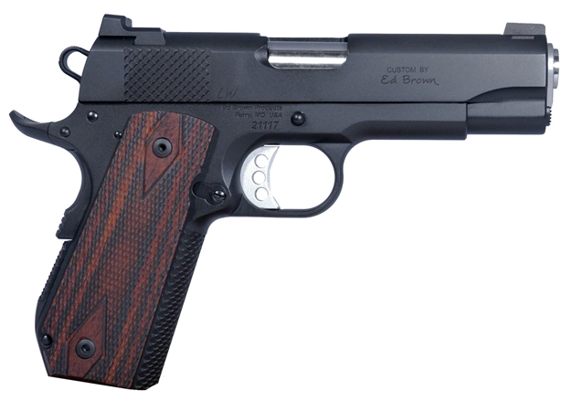 Picture of ED Brown Kclwg4 Kobra Carry Gen4 Soa 45 Acp 4.2" 7+1 Laminate Wood Grip Blk Gen4