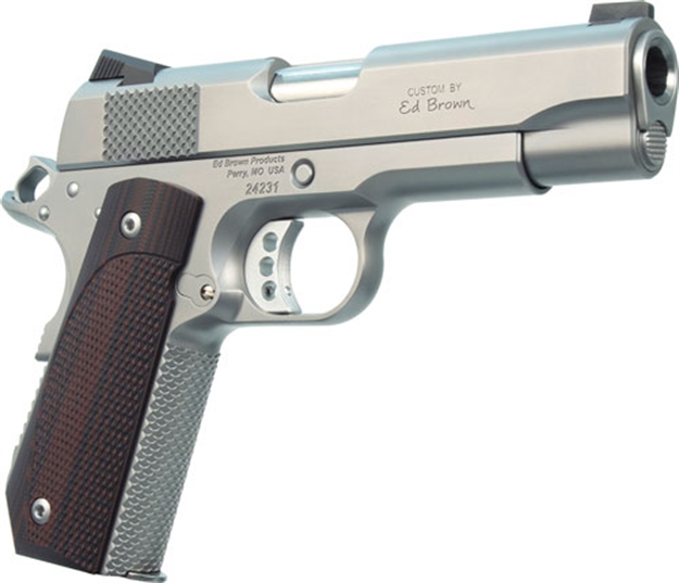 Picture of ED Brown Products Brown Kc18 Kobra Carry 1911 45Acp 4.25" 7Rd Matte S/S KC18SS 800732700731