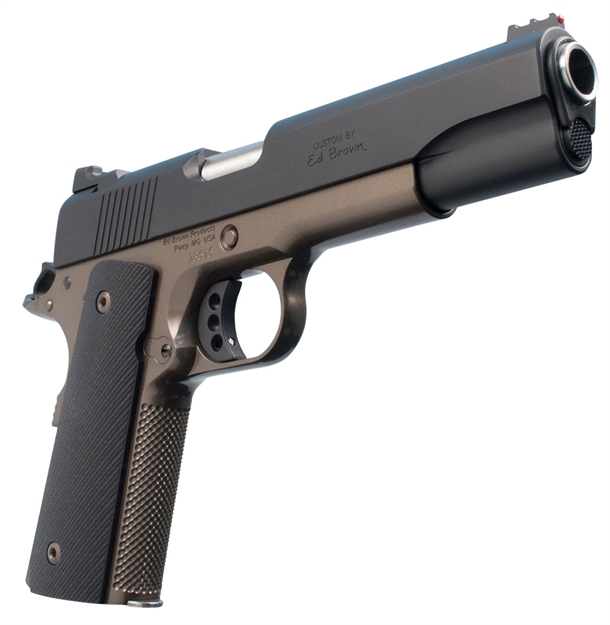 Picture of ED Brown Sf18bz Special Forces  Single 45 Automatic Colt Pistol (Acp) 5" 7+1 Black VZ Grip Battle Bronze Frame Black Gen4