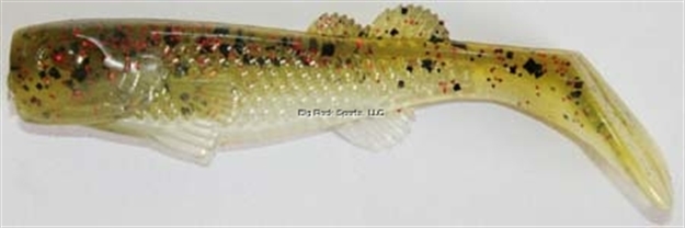 Picture of Edge Hybrid Flurry Minnow Swimbait, 3", Avo-Glow, Floating, 10/Carton