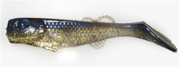 Picture of Edge Hybrid Flurry Minnow Swimbait, 3", Gold Chovey, Floating, 10/Carton