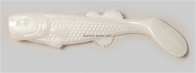 Picture of Edge Hybrid Flurry Minnow Swimbait, 3", White Out, Floating, 10/Carton