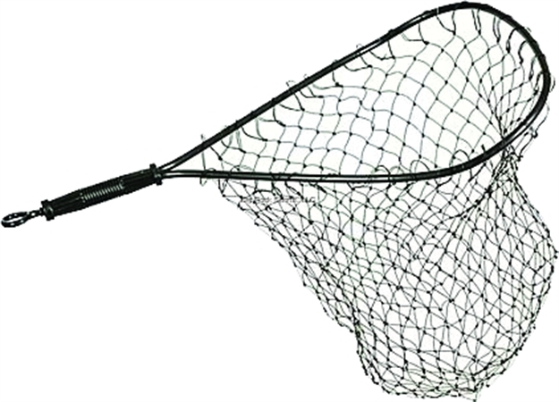 Picture of Ego Large Trout Net Black W/Scoop 13.5"X17" 5.5" Handle W/Large Mesh