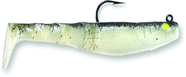 Picture of Egret Mambo Mullet Swimbait, 3 1/2", 1/4 Oz, Injured Mullet, 2/Pack