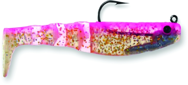 Picture of Egret Mambo Mullet Swimbait, 3 1/2", 1/4 Oz, Pink Flash, 2/Pack