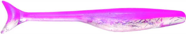 Picture of Egret Wedgetail Eel Swimbait, 5", Pink Flash, 6/Pack