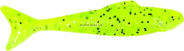 Picture of Egret Wedgetail Minnow Swimbait, 3 1/2", Chartreuse Pepper, 8/Pack