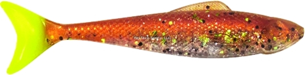 Picture of Egret Wedgetail Minnow Swimbait, 3 1/2", Copper Penny, 8/Pack