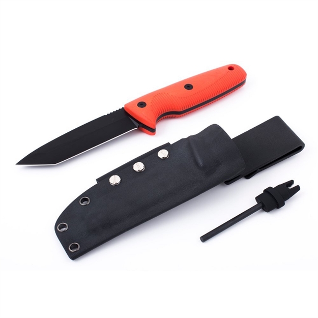 Picture of Eka Nordic T12 Tactical Fixed Blade 4.7 Inch Blade Orange