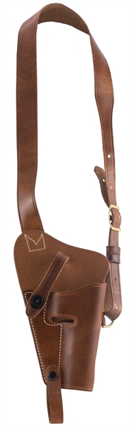 Picture of EL Paso Saddlery Tn4rr 1942 Tanker S&W N 4" Barrel Frame Leather Russet