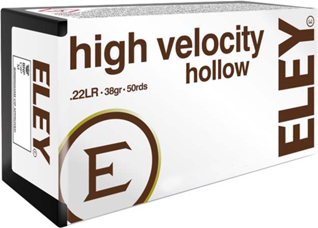 Picture of Eley Americas High Velocity 22Lr 38Gr HP 50Rd 100Bx/Cs 5200 650911112011