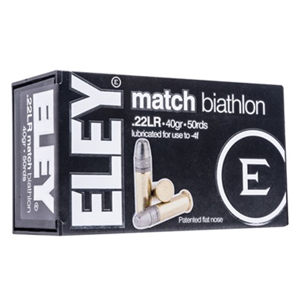 Picture of Eley Americas Match Biathlon 22Lr 40Gr. Eps 50 Pack