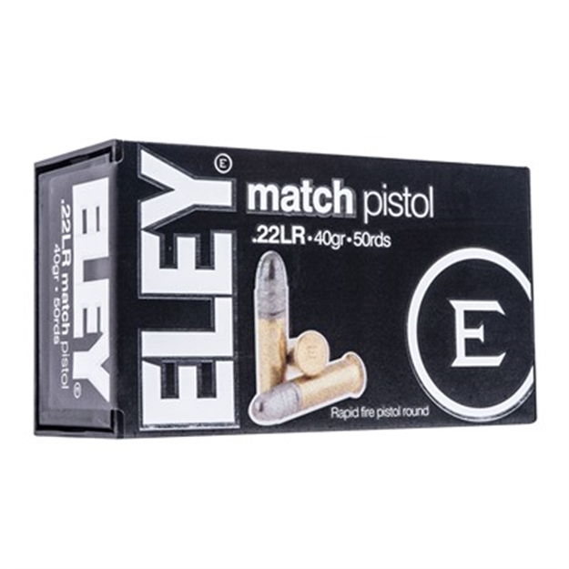 Picture of Eley Americas Match Pistol 40Gr. Round Nose 50 Pack
