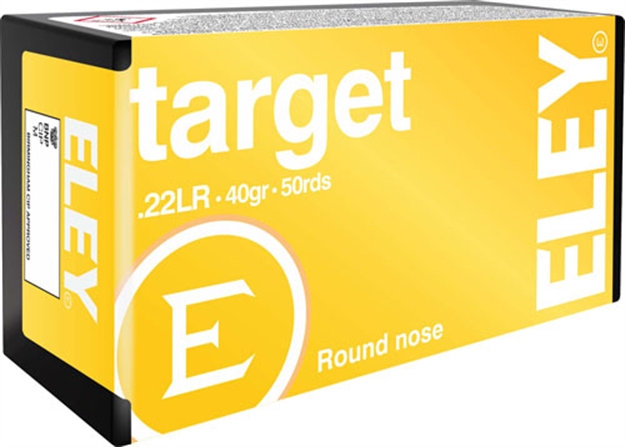 Picture of Eley Americas Target 22Lr 40Gr RN 50Rd 100Bx/Cs 3190