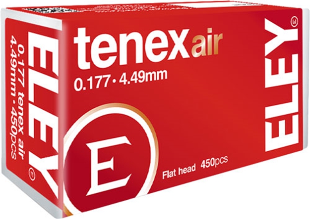 Picture of Eley Americas Tenex Air Pellets .177 4.49Mm 8.2 Grains 450-Pack 46110