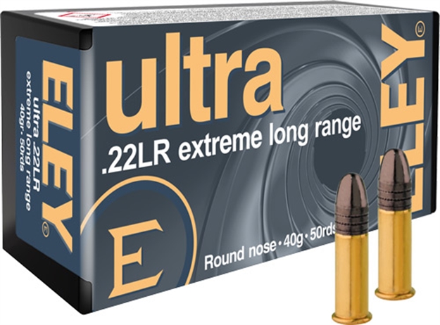 Picture of Eley Americas Ultra Extreme Long Range 22Lr 40Gr RN 50Rd 100Bx/Cs 02600