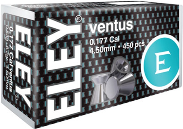 Picture of Eley Americas Ventus Pellets .177 4.50Mm 8.2 Grains 450-Pack