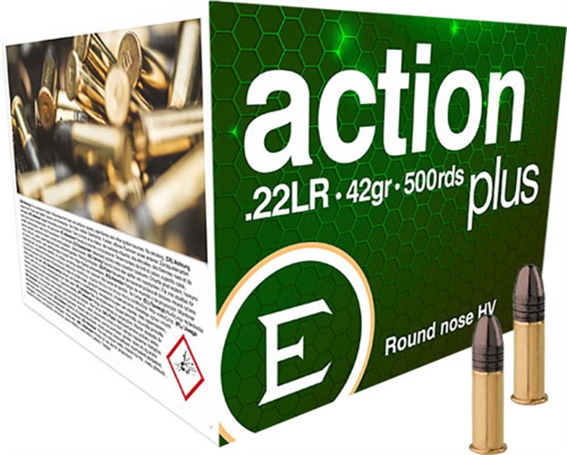 Picture of Eley Ammo Action Plus .22Lr 42Gr. Round Nose 500-Pack