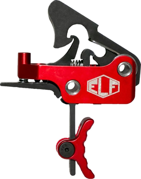 Picture of Elftmann Trigger Apex Ar-15 Curved Adj 2.75-7Lbs Red APEX-R-C