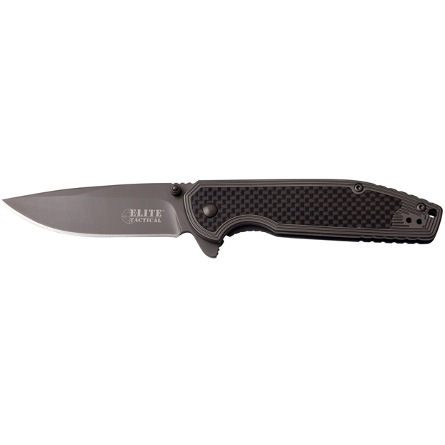 Picture of Elite Tactical Evolution Folding Clip Knife 4.5" Closed