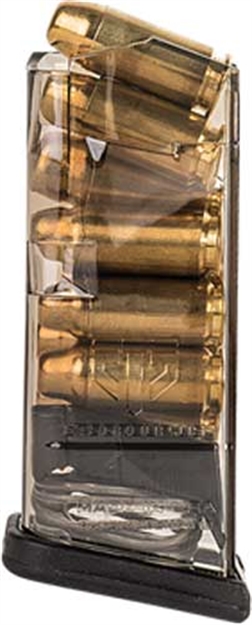 Picture of  Ets Group Group Glk27 Pistol Mags  9Rd 40 S&W Compatible W/ Glock 27 Clear Polymer 854094005362