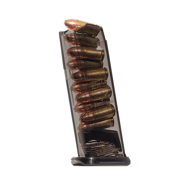 Picture of Ets Group Group Smkglk43x   10Rd 9Mm Fits Glock 43X Smoke Polymer SMK-GLK-43X 850016478603