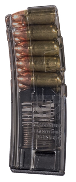 Picture of Elite Tactical Systems Group Mag HK Mp5 9Mm 10Rd Carbon Smoke SMK-HKMP5-10