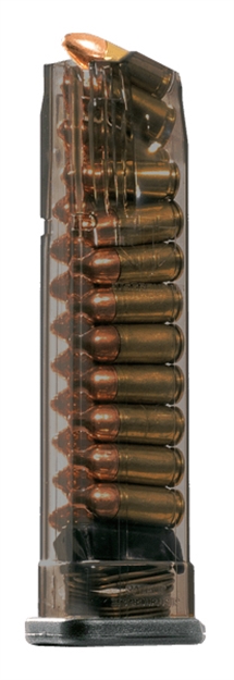 Picture of Elite Tactical Systems Group Mag SW MP 9Mm 21Rd Extend Carbon Smoke SMK-SW9-MP-21 850016478870