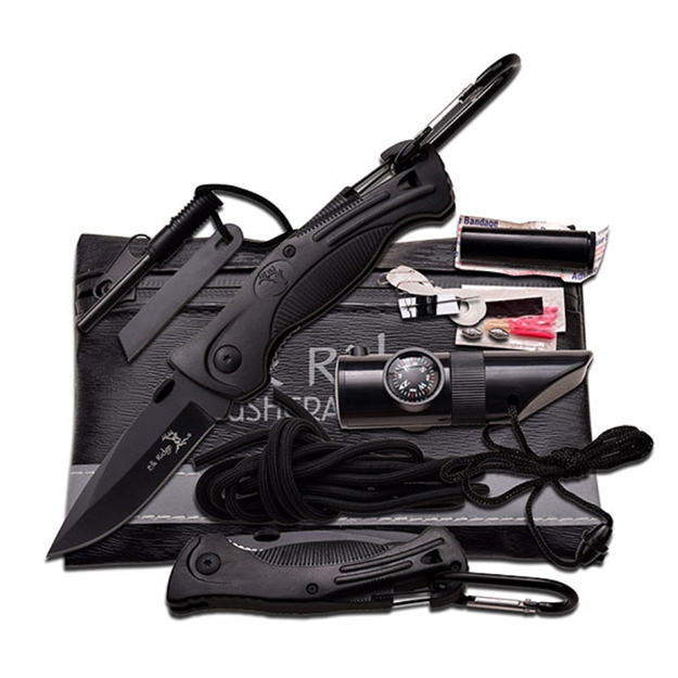 Picture of Elk Ridge Black Survival Kit 6.75In. X 4.25In.