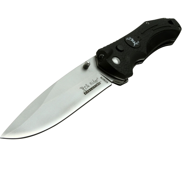 Picture of Elk Ridge Evolution Fixed Bld 3.75 IN Plain Ere-Fix009pl-Bk