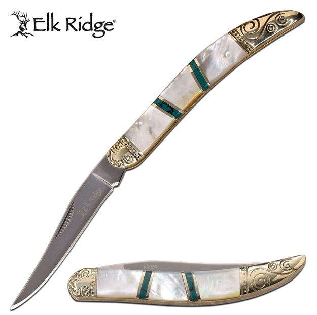 Picture of Elk Ridge Folder 2.25 IN Blade Mother OF Pearl Handle