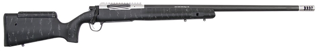 Picture of Christensen Arms Ca10266h75261 Elr  6.5 Creedmoor 4+1 26" Target Profile Carbon Fiber Barrel, Black Nitride Finish, Black With Gray Webbing Stock CA10266-H75261 810651024528