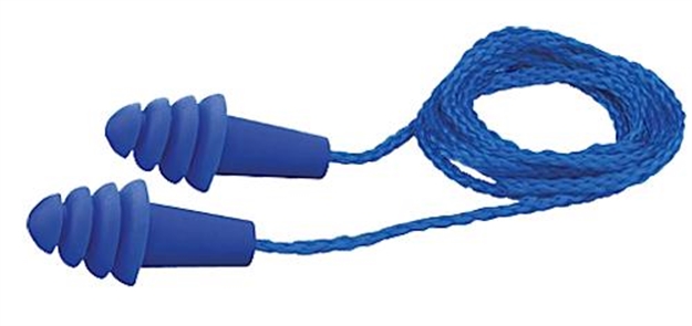 Picture of Elvex Corp Ep412 Quattro Earplugs 25 DB Blue 50 Pair