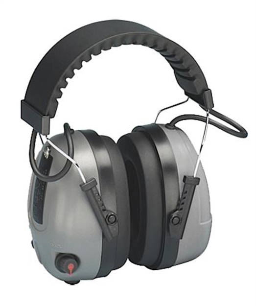 Picture of Elvex Corp Rcom-655 Impulse Level Dependent Electronic Muffs Nrr 25Db Gray