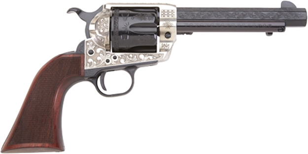 Picture of E.M.F Alchimista Iii .357Mag 5 1/2" Oct.Bbl. Blue Chrk Wal W357ALO512NMCW
