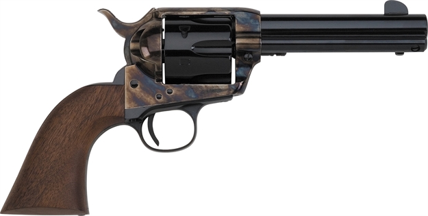 Picture of  Pietta Hf45chs434nm 1873 Great Western II Californian 45 Colt (Long Colt) 6Rd 4.75" Blued Steel Barrel & Cylinder, Color Case Hardened Steel Frame, Walnut Grip, Exposed Hammer