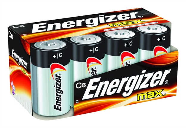 Picture of Energizer Max Alkaline C Batteries Cell 8Pk
