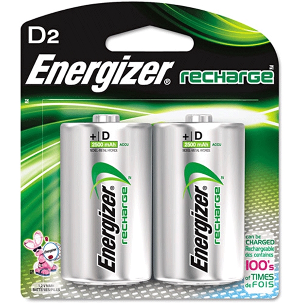 Picture of Energizer Recharge Batteries D2pk NH50BP-2